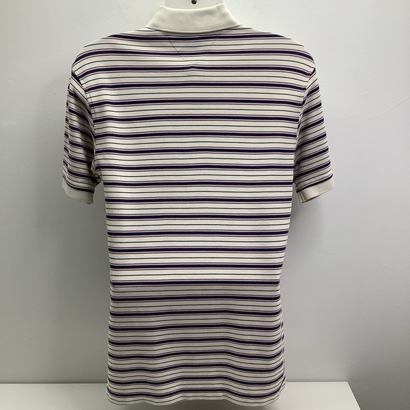 Tommy Hilfiger Mens Striped Polo Size Medium (Preowned) - Picture 3 of 4